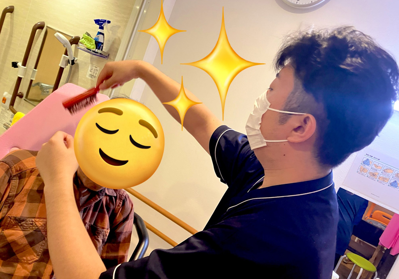 介護士さんの仕事を覗いてみましょう