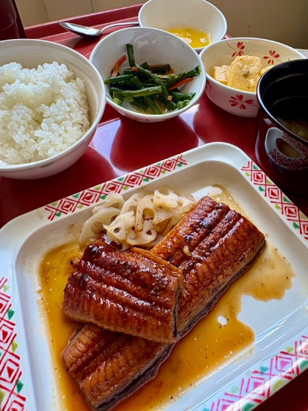 うなぎを食べました