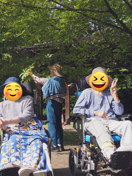 先月のお散歩の様子