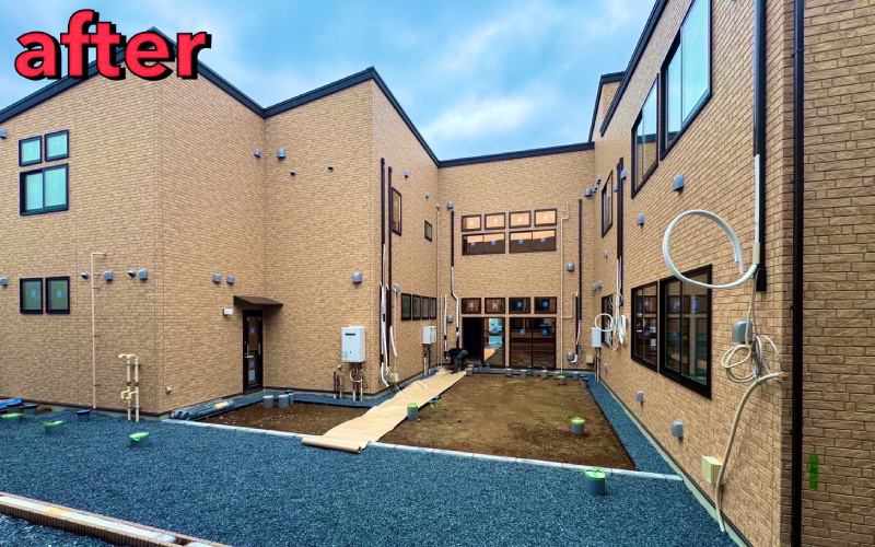 2棟目の経過報告です