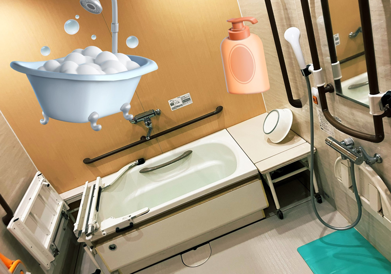 介護士さんの仕事を覗いてみましょう