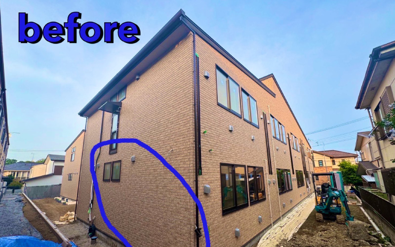 2棟目の経過報告です