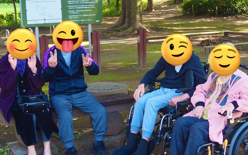 お散歩に行ってきました